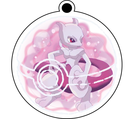 Porte-clé Mewtwo