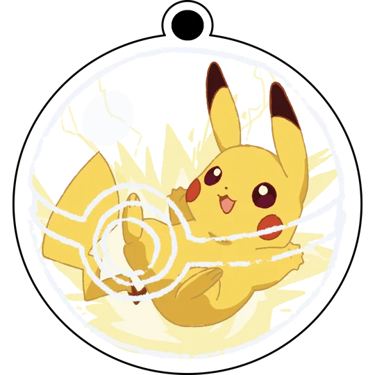 Porte-clé Pikachu