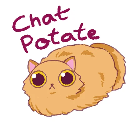 Sticker Chat Potate