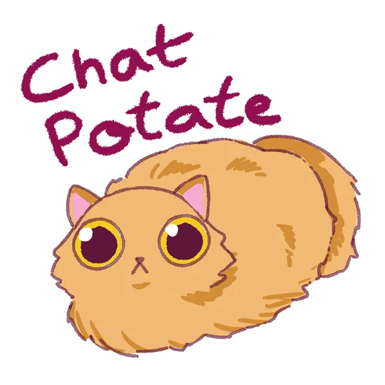 Sticker Chat Potate