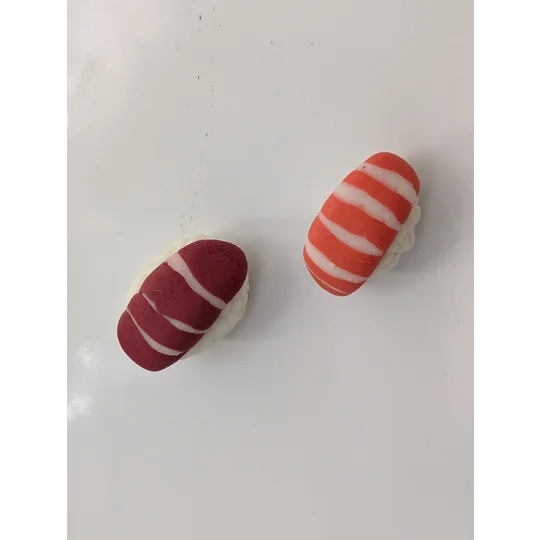 Magnets Sushi Saumon et thon