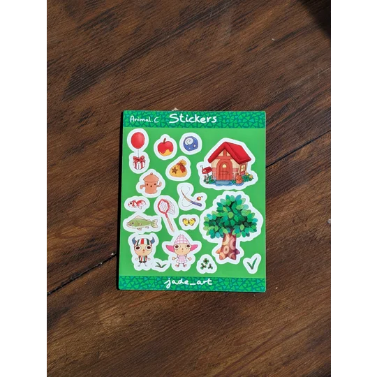 Planche de Stickers Animal_C Printemps