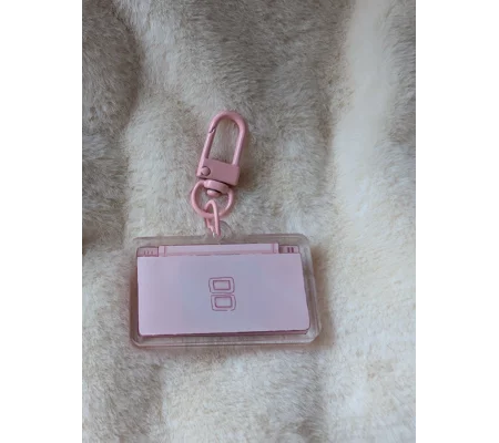Porte-clé Console portable Rose