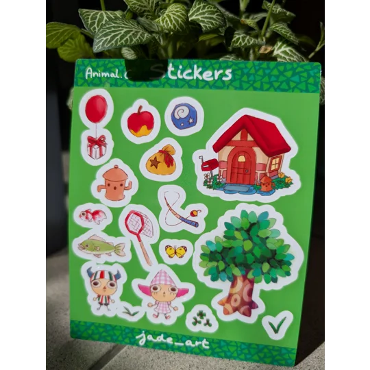 Planche de Stickers Animal_C Printemps