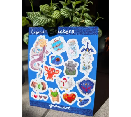 Planche de Stickers Zelda