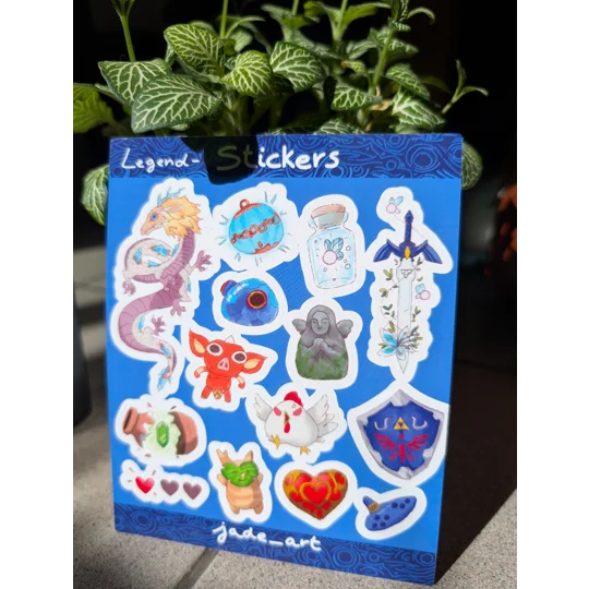 Planche de Stickers Zelda
