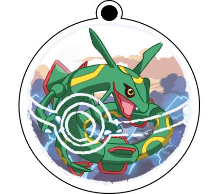 Porte-clé Rayquaza