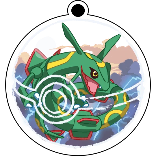Porte-clé Rayquaza