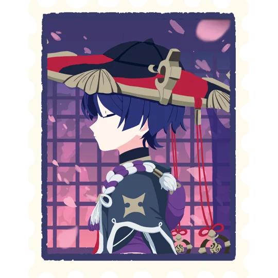 Sticker Scaramouche