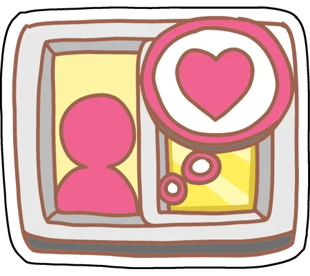 Magnet Tomodachi Coeur