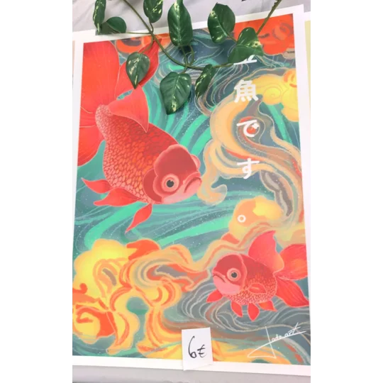 Poster A3 Poissons