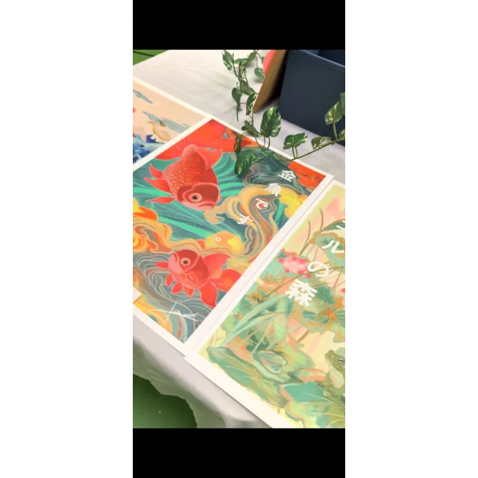 Poster A3 Poissons