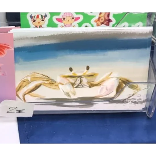 Carte Postale Crabe