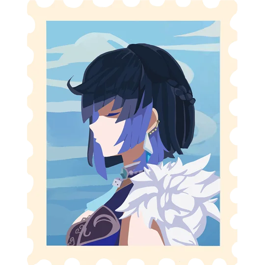 Sticker Yelan
