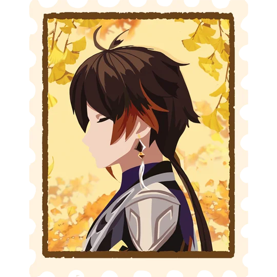 Sticker Zhongli