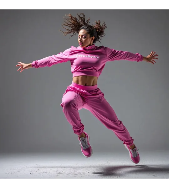 Hot Pink Tracksuit
