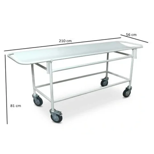 mb+ Stretcher On Trolley With 5 Heavy Wheels