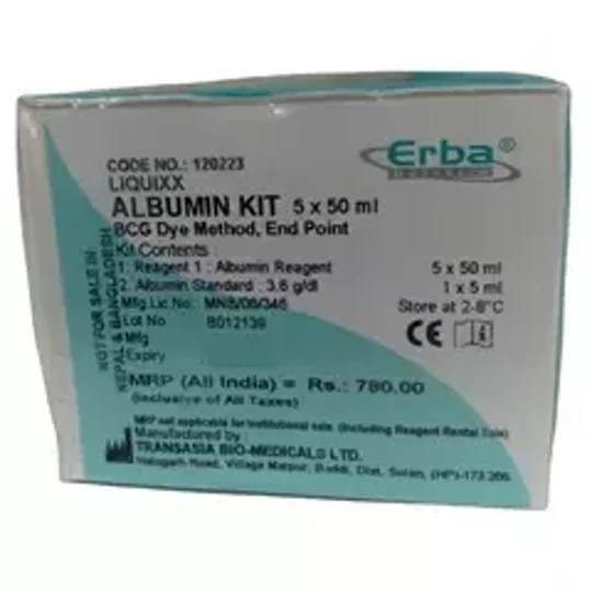 ERBA Albumin Biochemistry Reagent (5x50 ml)