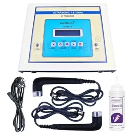 New Model Ultrasound Therapy 1 Mhz & 3 Mhz Two Output Therapy Unit with One Year Warranty