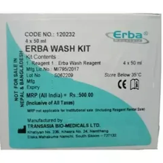 ERBA Wash Kit Biochemistry Reagent (4*50 ml)