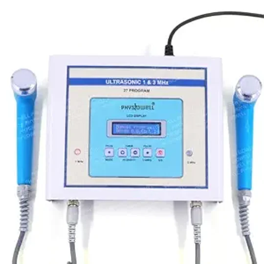 1 Mhz & 3Mhz Ultrasound LCD Unit Comuterised Ultrasound Physiotherapy Machine for Pain Relief Device