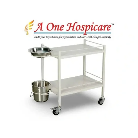 A One Hospicare Dressing Trolley
