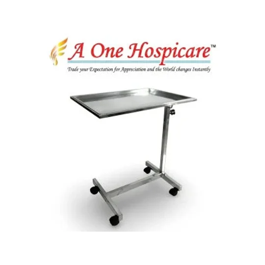 A One Hospicare Full Ss Mayo Trolley