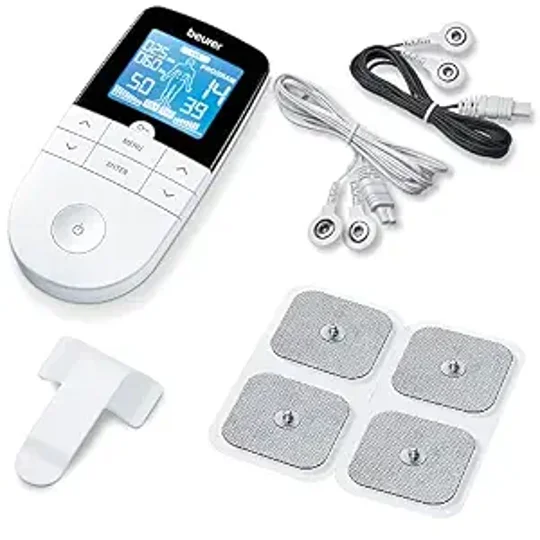 Beurer Pain Relief Products With Reliable German Technology (Digital TENS EMS EM49), White