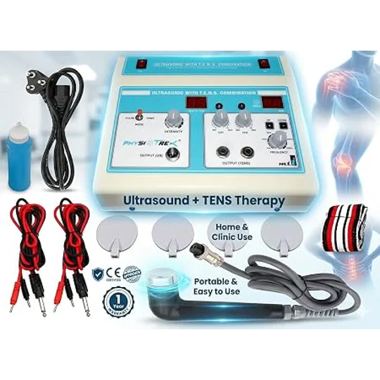 PHYSIOTREX® Professional Ultrasound/Ultrasonic with TENS Machine for Physiotherapy - Combination Ele