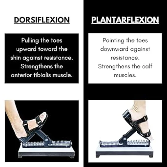 Ankle and Heel Exerciser Physiotherapy Equipment for Physiotherapy Use iron