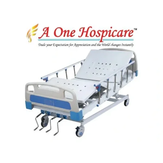 A One Hospicare 4 Gear Icu Bed Abs Panels Collapsible Raillings Imp Wheels