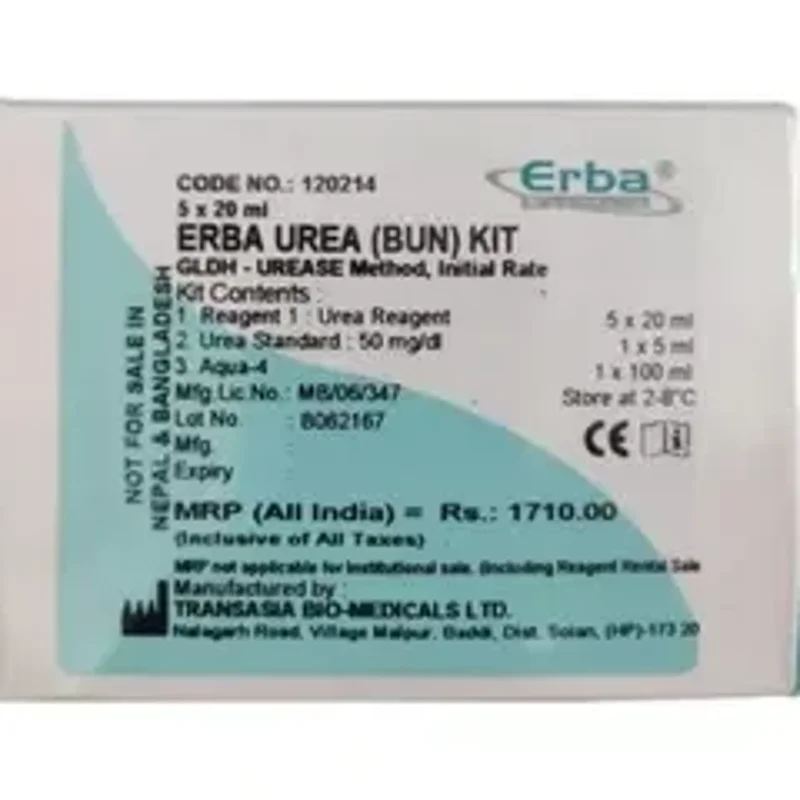 ERBA UREA BUN Biochemistry Reagent (5*20 ml)