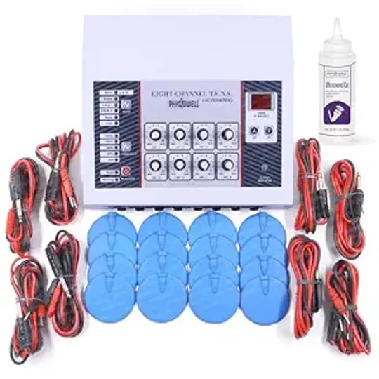 Tens Machine 8 Channel Auto Mode for Physiotherapy Equipments Physiotherapy Machine Nerve Stimulator