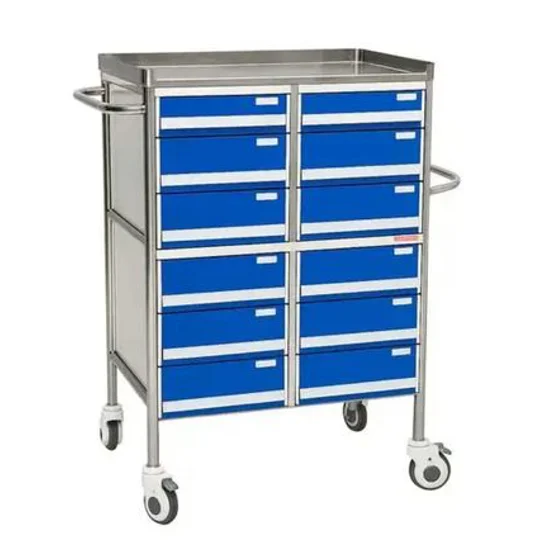 Elite Med India Premium Crash Cart Trolley