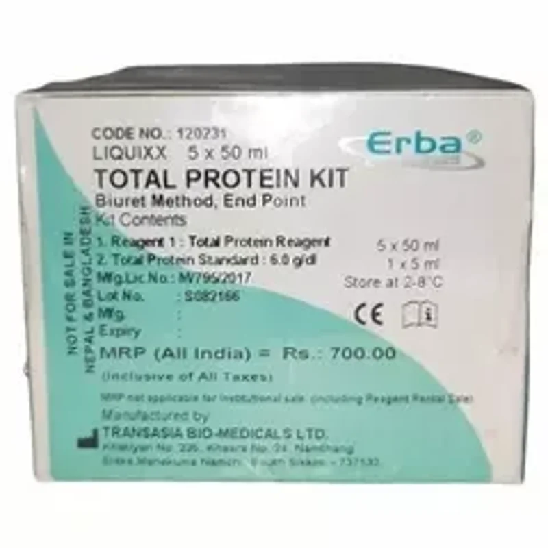ERBA Total Protein Biochemistry Reagent (5x50 ml)