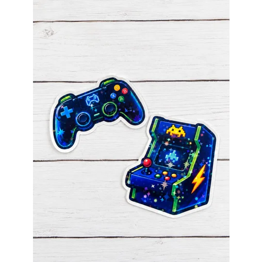 Individual Gaming Holographic Sticker