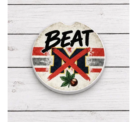 Ceramic Car Coaster Set | Set of 2