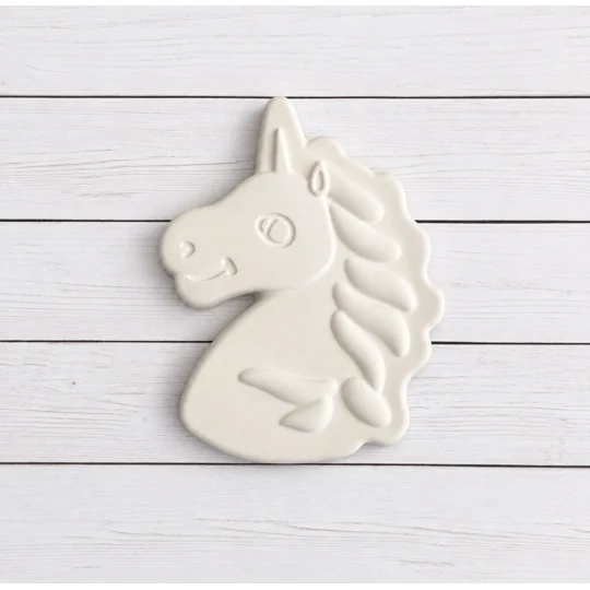 Unicorn & Rainbow Plaster Acrylic Paint Kit