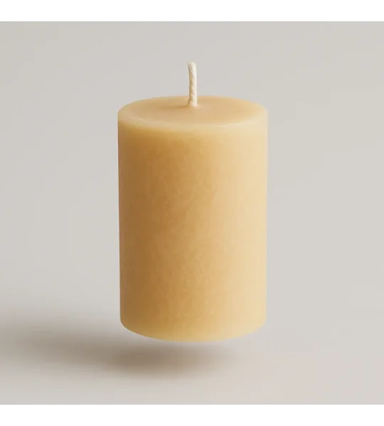 Beeswax Pillar Candle