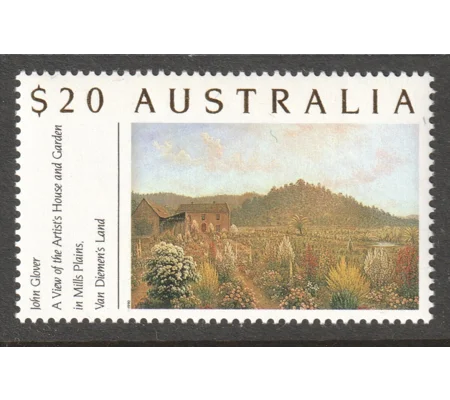 Australia 1990 $20 Painting MUH