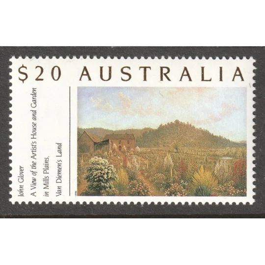 Australia 1990 $20 Painting MUH