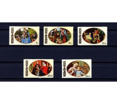 Cook Islands 1969 Christmas set MUH