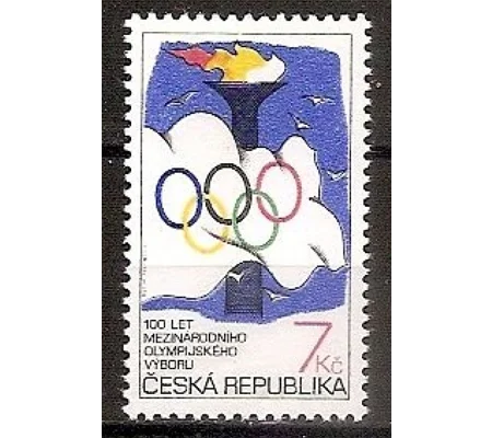 Czech 1994 Olympic 100 yrs MUH