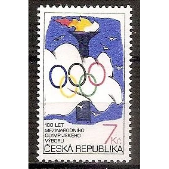 Czech 1994 Olympic 100 yrs MUH