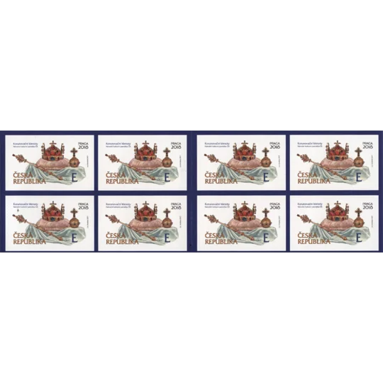 Czech 2017 Crown Jewels Booklet MUH