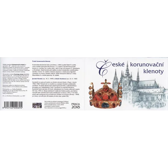 Czech 2017 Crown Jewels Booklet MUH