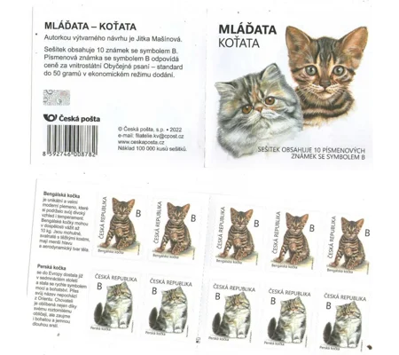 Czech 2022 Kittens Booklet MUH