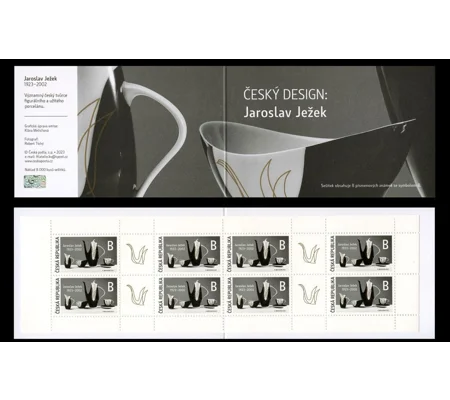 Czech 2023 Jerek Procelain Booklet MUH