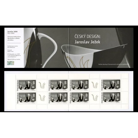 Czech 2023 Jerek Procelain Booklet MUH