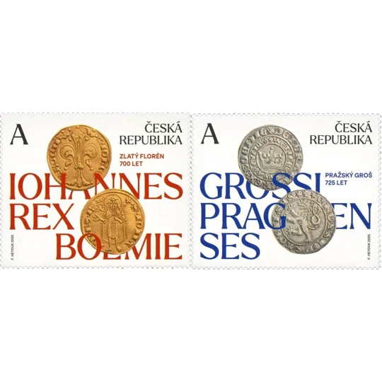 Czech 2025 Famous Coins MUH